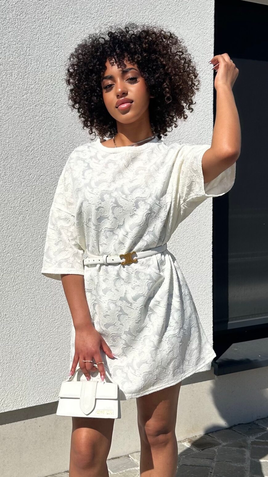 T-shirt robe 
 Imprime