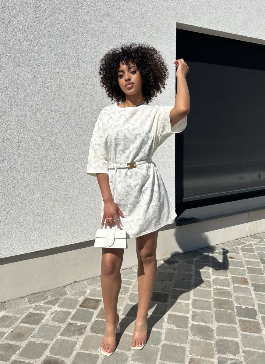 T-shirt robe 
 Imprime – Image 2