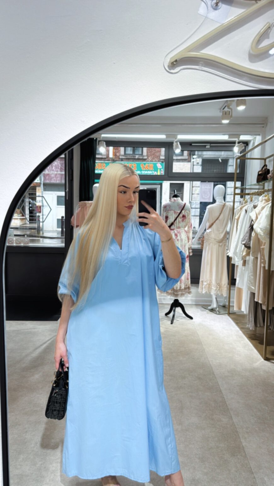 Robe manche boule