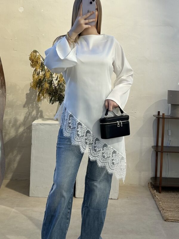 Blouse dentelle