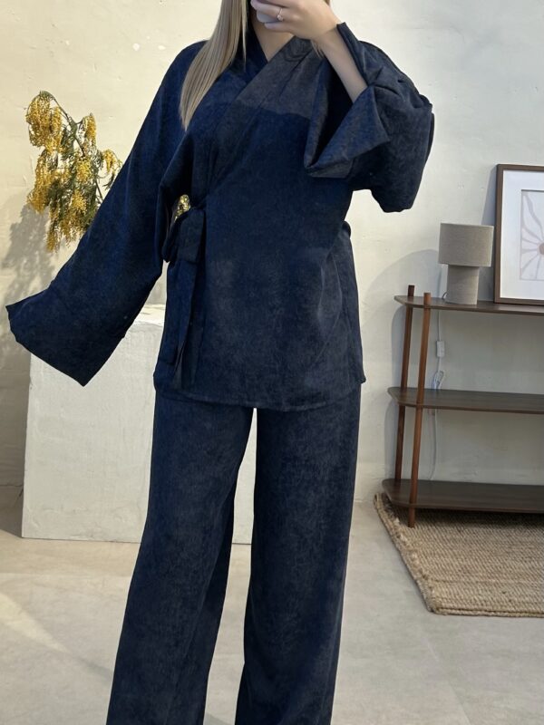 Ensemble marbré
Bleu nuit